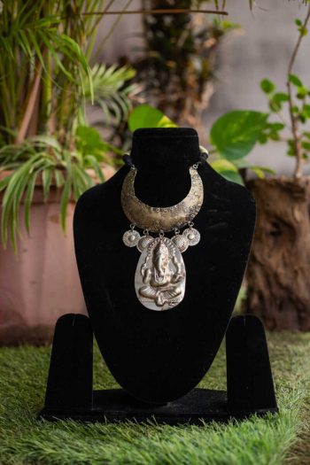 Brass Mate Golden Necklace-GN046