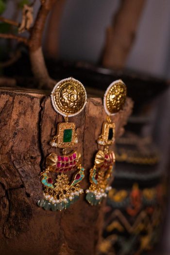 Silver Fusion Earring-GE006