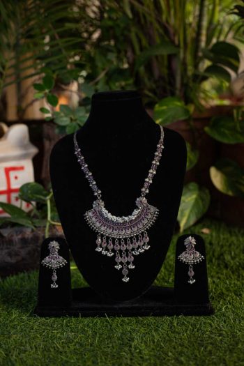 Silver Necklace-GN038